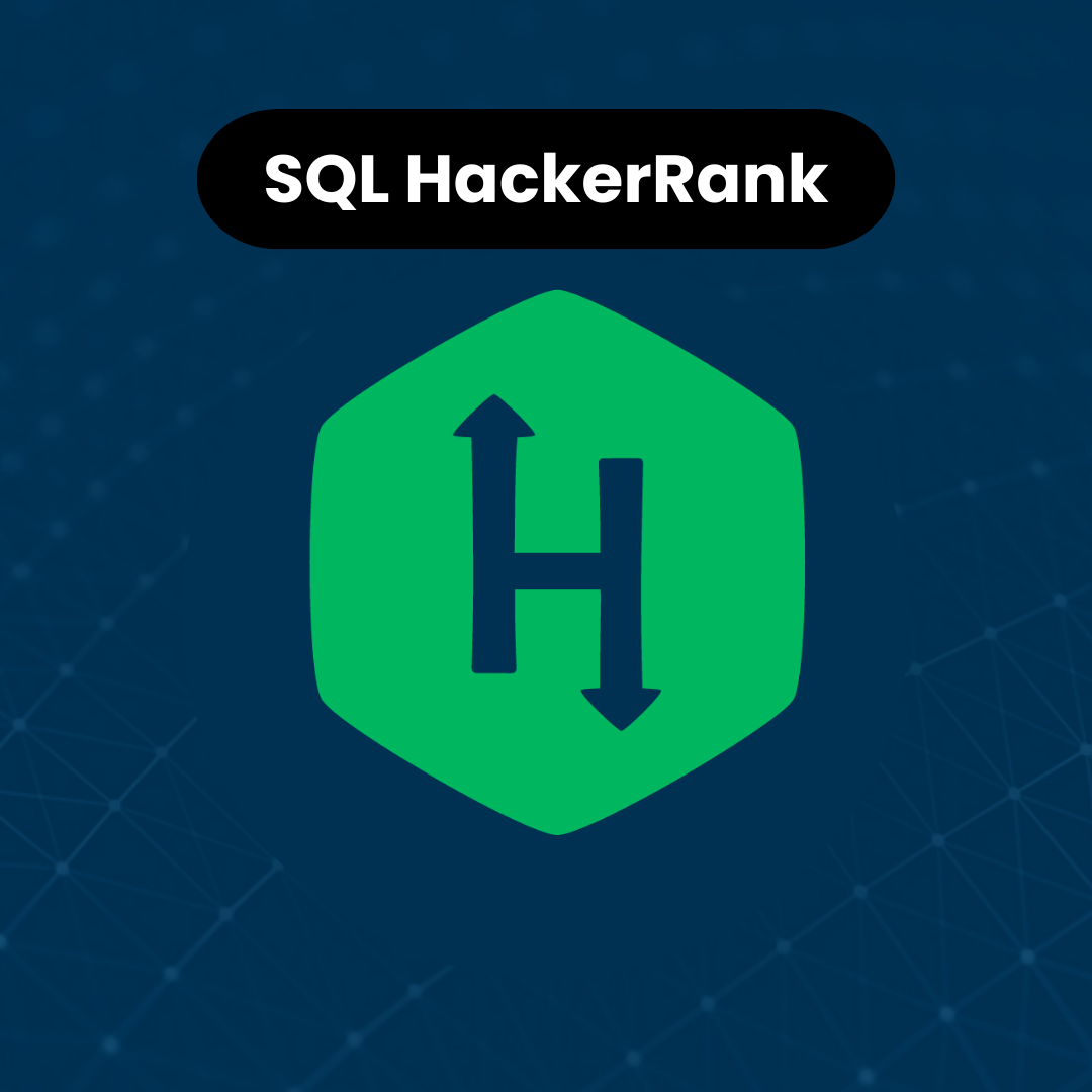 Image of HackRank logow with the title SQL